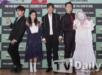 [TD포토] 달려라 댕댕이 출연진 모두 함께