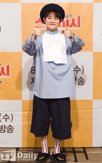 [TD포토] 김신영 '다이어트 성공의 좋은예'
