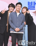 [TD포토] 김장한 PD 윤시윤-안희연과 함께