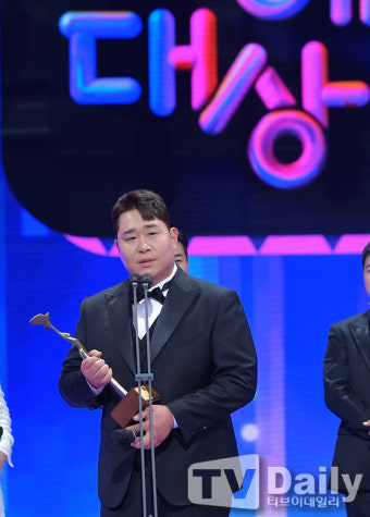 [TD포토] KBS 연예대상 대상 수상자는 문세윤