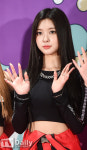 [TD포토] 케플러 김다연 차분한 헤어 컬러