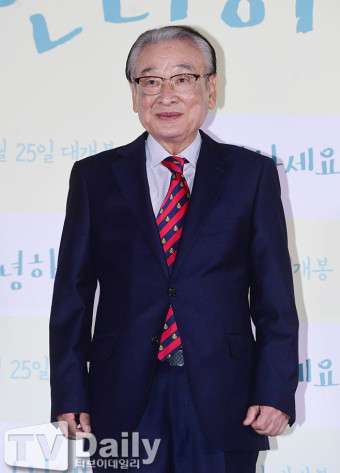 [TD포토] 이순재 '한국 영화계의 큰 어르신'