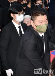 [TD포토] 유재석-강호동 故 송해 선배님 운구는 내 손으로
