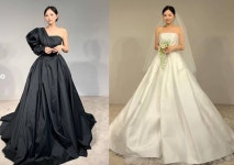 역시 얼짱 애둘맘 홍영기, 눈부신 웨딩드레스 자태 [TD#]