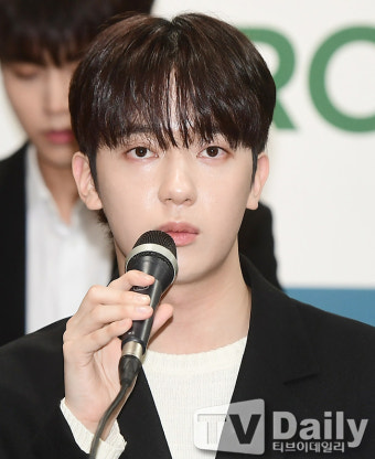 [TD포토] '폭행 피해 말하는 오메가엑스 예찬'