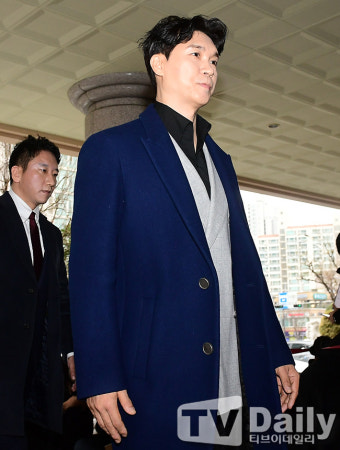 [TD포토] '친형 횡령 재판' 박수홍 '증인으로 출석'