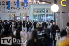 [TD포토] 북적이는 인천공항