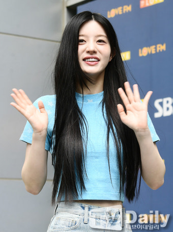 [TD포토] 아일릿 민주 '반짝반짝 빛나는 미모'