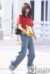[TD포토] 트와이스 모모 안경으로도 가릴수 없는 미모