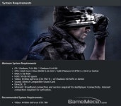 설치 용량 50기가 ‘콜 오브 듀티: 고스트’ PC 사양 공개