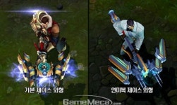 [리그오브레전드 스킨 미리보기] 연미복 제이스 인게임 외형