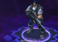 히어로즈오브더스톰, 서포터 성격을 지닌 원거리 딜러 짐 레이너