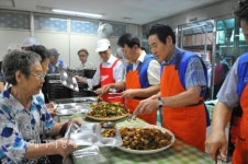 서부발전, 행복나눔밥상 봉사활동 펼쳐