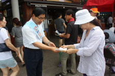 가스안전공사 경기북부지사, 휴대용 부탄캔 안전사용 캠페인