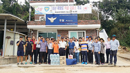 화성시 우정읍사무소 사회단체, 국화도 환경정화활동 펼쳐