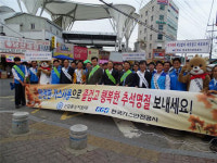 정양호 실장, 전통시장 방문