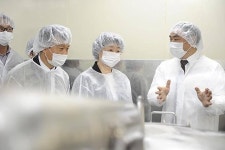 주식회사 딜리스푸드 신진문산공장 | [에경포토] 김승희 식약처장, 파주시 소재 순대공장 방문