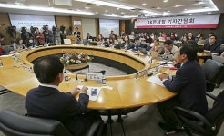 [에경포토] 면세점 유치위해 청사진 제시하는 SK 네트웍스