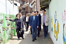 도태호 수원시 제2부시장, 마을만들기 사업현장 방문