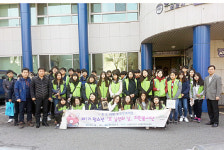 군포시 오금동, 청소년 자원봉사단 매월 1회 경로당 봉사