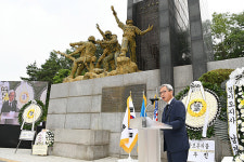오산시, 제67회 UN초전기념 및 스미스부대 전몰장병 추도식 개최