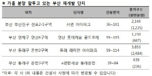 정부규제? 부산은 달린다…7600여 가구 쏟아진다