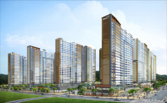 [에경|현장르포] 모아종합건설 ‘장현지구 모아미래도 에듀포레’…트리플 역세권으로 실수요자 유혹