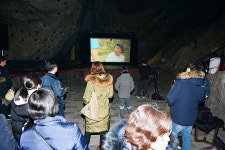 광명동굴에서 첫 독립영화 시사회 개최