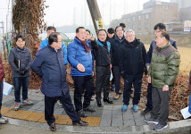 황은성 안성시장, 일죽면 민원현장 방문