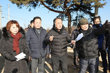 황은성 안성시장, 공도읍 민원현장 방문