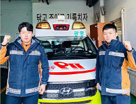 광명소방서, 신속한 심폐소생술로 90대 할머니 살려