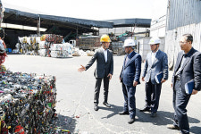 오산시, 폐플라스틱 수거 현장점검 실시