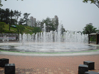 용인시, 15곳 공원 바닥분수-음악분수 본격가동