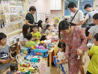 삼성하늘숲 어린이집, 산본2동 지역사회보장협의체에 플리마켓 수익금 전달