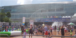 국민체육진흥공단, 스피돔 야외광장서 ‘워터버블페스티벌’ 성황리 개최