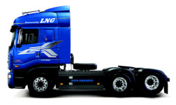 LNG 화물차 달린다… 2021년 양산, 9월 중순 시범사업
