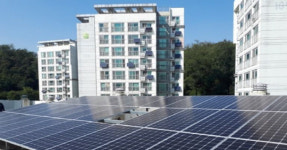 해줌, 에너지자립마을 아파트에 200kWp 태양광 발전설비 준공