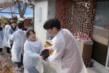 상주시 내서중학교 연탄 배달 봉사활동