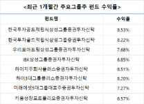 중동 리스크 이겨낸 삼성전자...삼성그룹주 펀드도 날았다