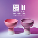 광주요 ‘BTS 컬러 시리즈’ 핑크·퍼플 소리잔 출시