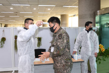 양주시, 청사 출입문 2곳만 개방 … 방문객 모두 ‘발열 체크’ 실시