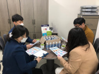 칠곡경찰서, 다문화 가정에 손소독제 등 생필품 전달