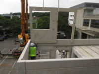 대우건설, 아파트 옥탑 구조물에 하프-PC 공법 적용