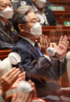 지지자들 화력에 ‘깜짝’…이재명 