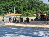 진안군 메타세쿼이아길 공사현장, 안전 관리 감독 ‘소홀’