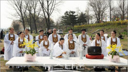 4대강 개발반대 원불교 생명기도회