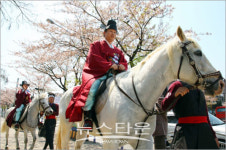 꽃가마 탄 예쁜 외국인 신부들 너무 행복해요