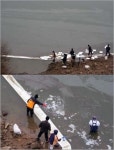 민주노동당, 4대강 금강사업 기름유출사고 철저히 조사 하라