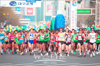 2011 대구국제마라톤대회 케냐 송오카 우승