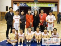 온양동신초 제20회 충남 학생체전 여자 농구부 우승
